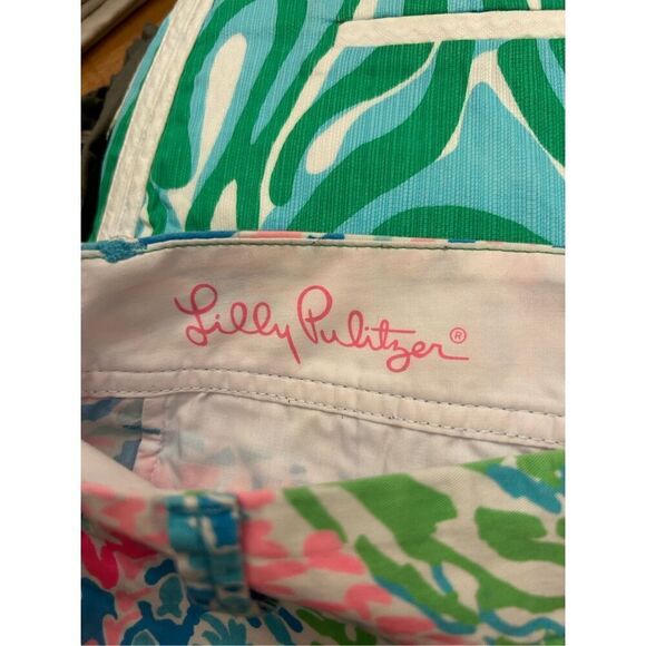 Lilly Pulitzer Callahan Shorts Let's Cha Cha size 00 - Picture 3 of 7